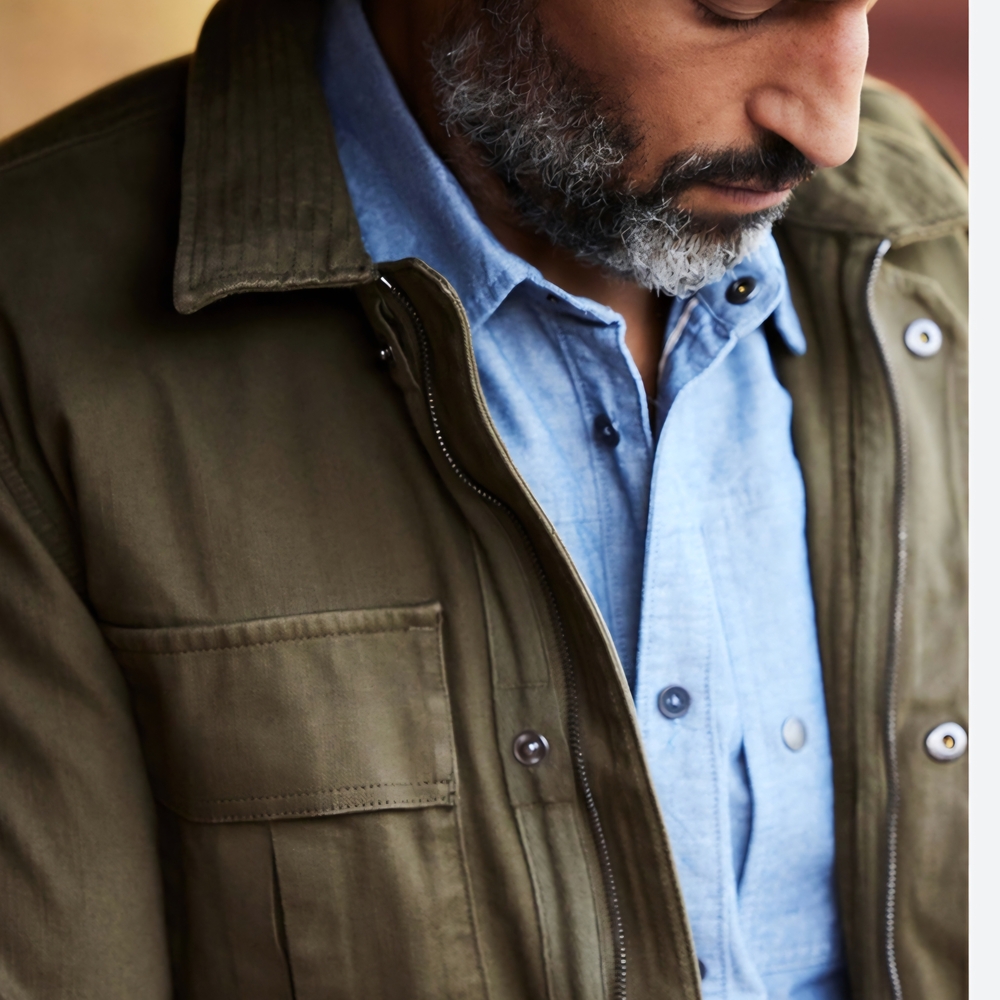 Aether Harrison Field Jacket Green. - image 4